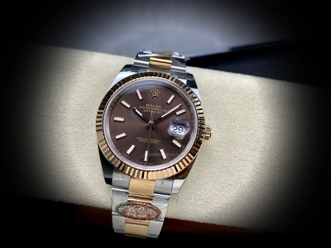 Rolex Datejust m126331 Swiss clone 41mm — wrist shot