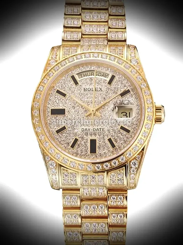 Rolex Day Date 36mm White Dial Rep016822 replica watch