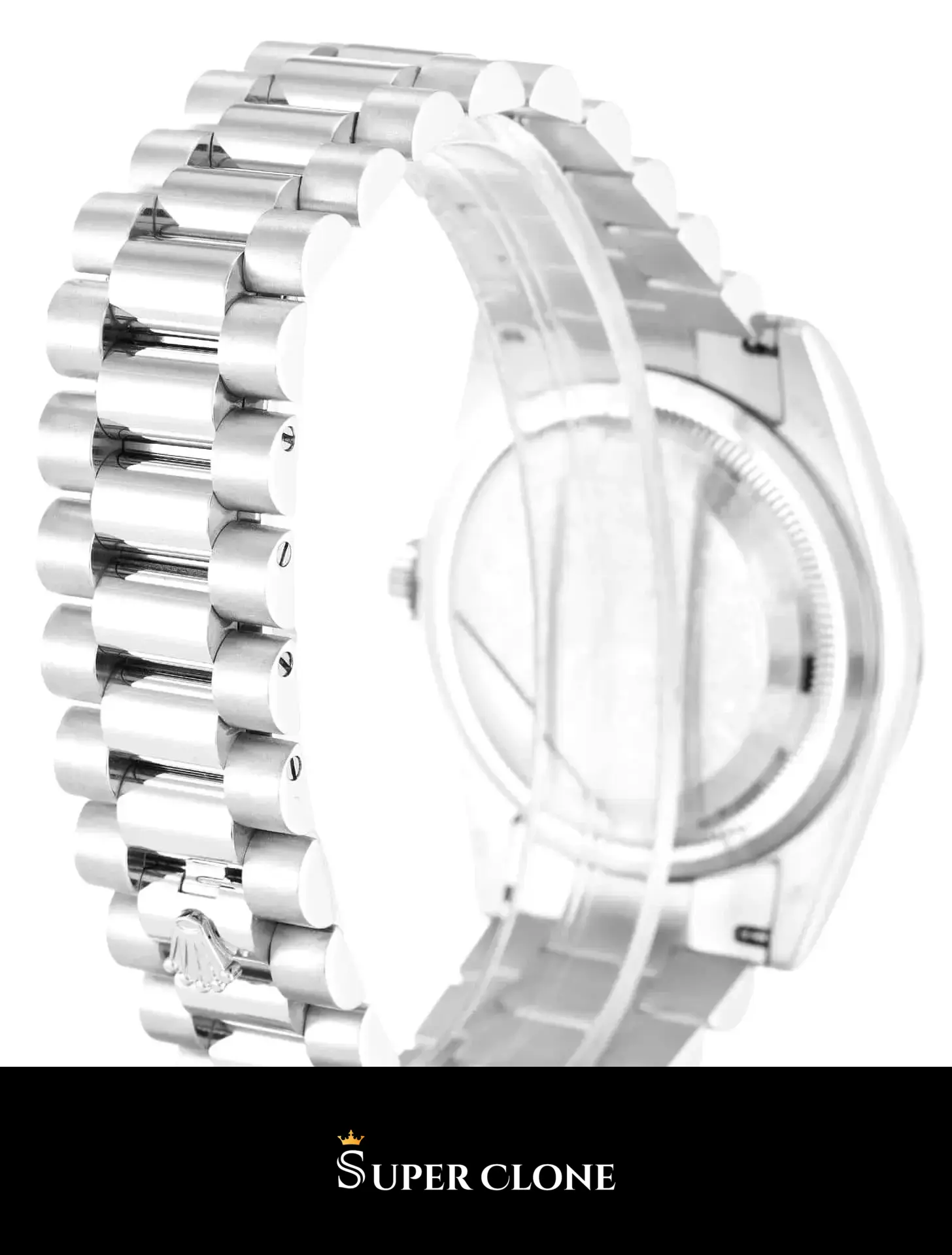 Day-Date 118206, smooth bezel, president bracelet