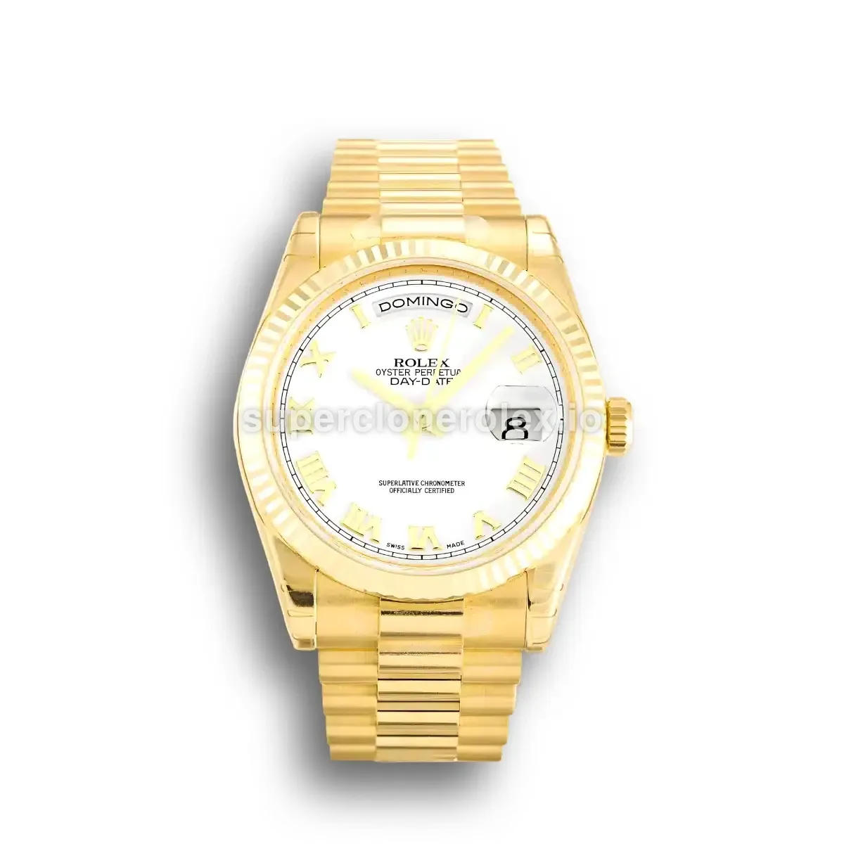 Rolex Day-Date 118238 36mm White Dial Watch replica watch