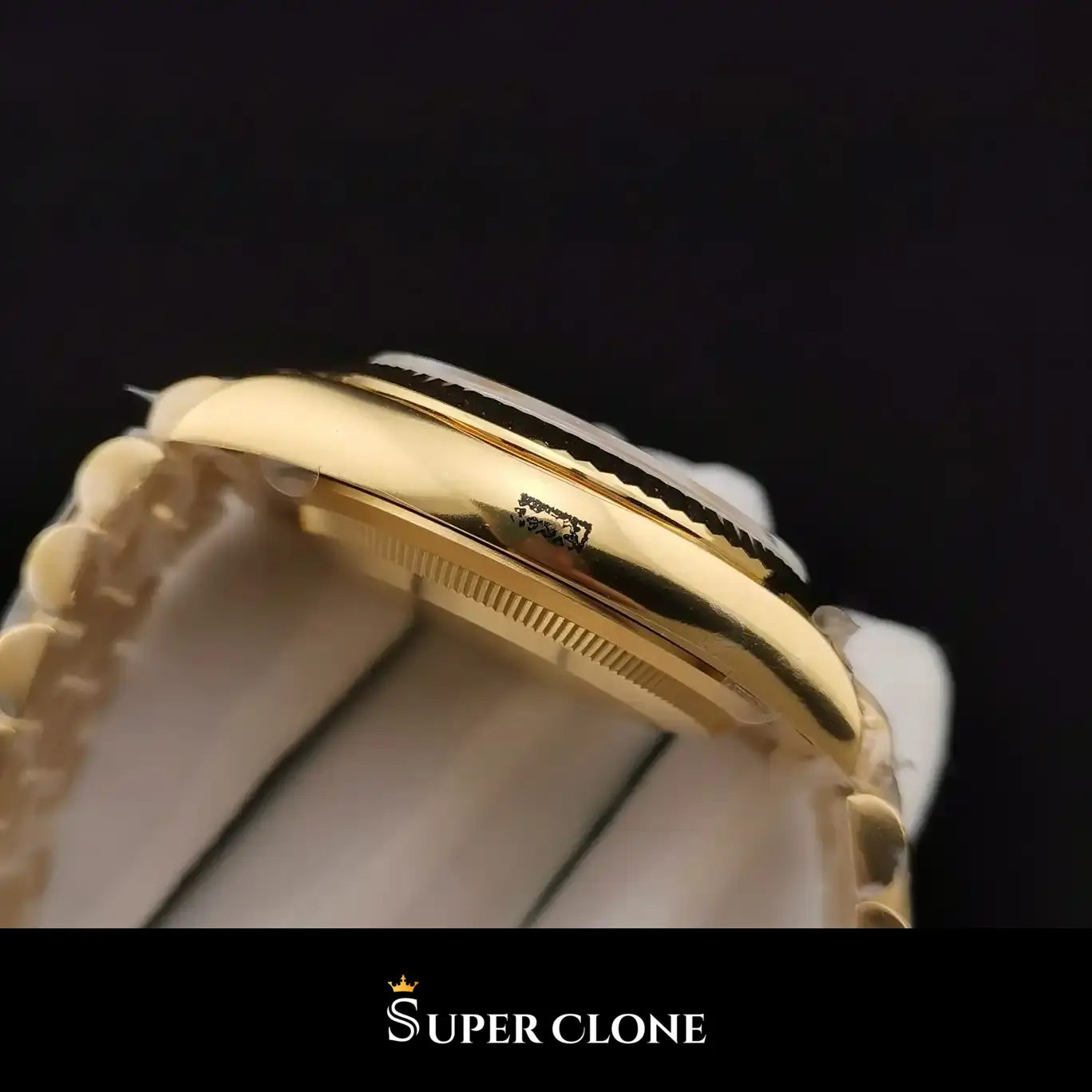 Rolex Day-Date 128238, sapphire crystal, gold dial