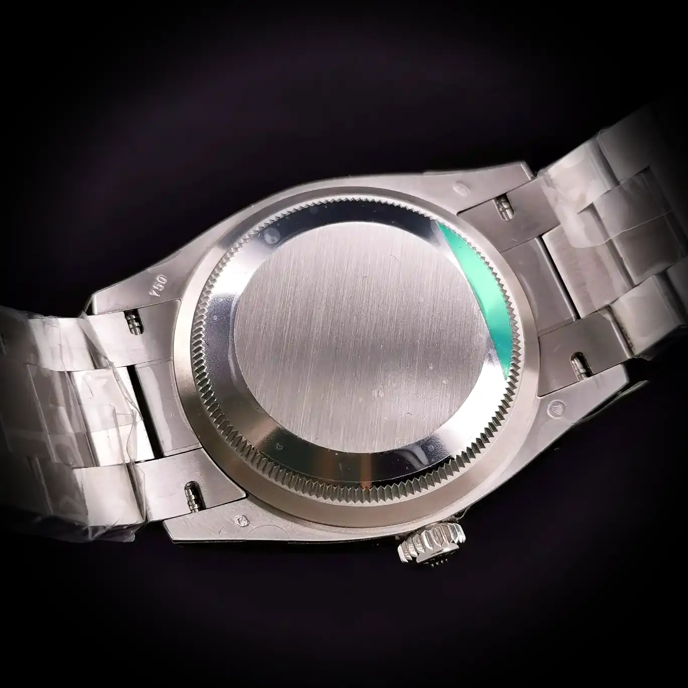 Day-Date 41985 Swiss replica 36mm — crown and case detail