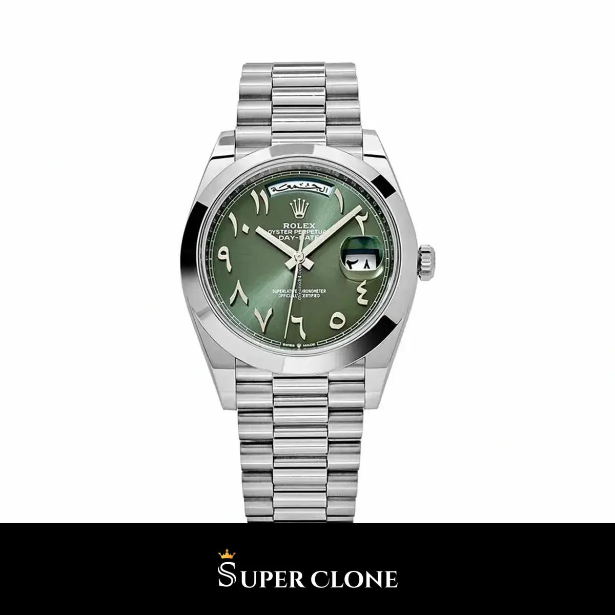 Rolex Day-Date 228206 40mm Green Dial