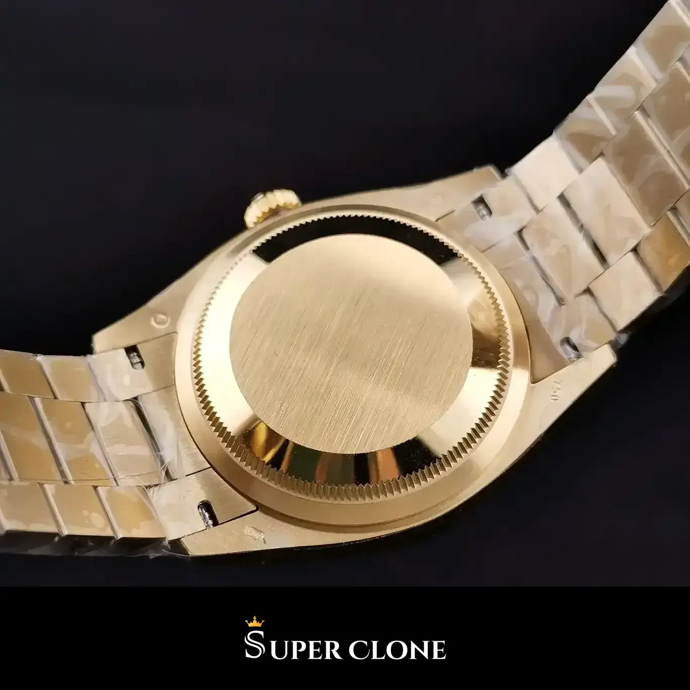 Day-Date 128238, yellow gold case, fluted bezel