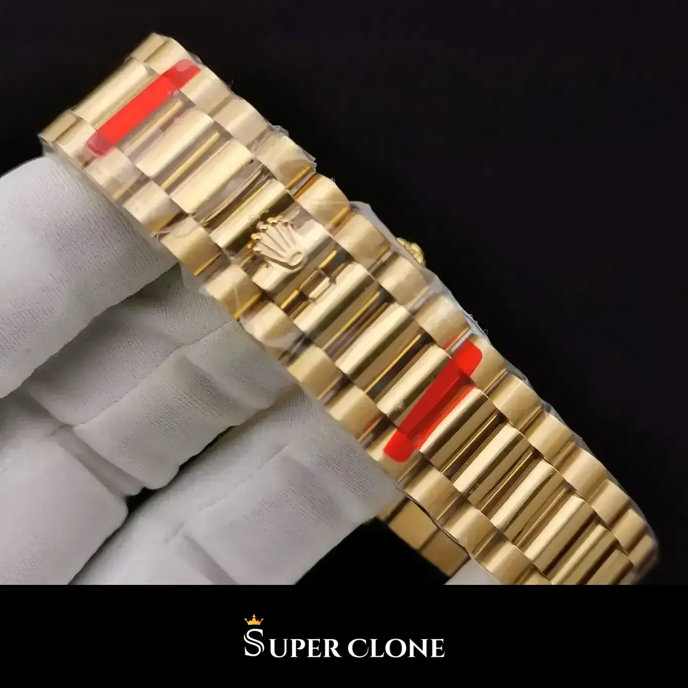 Rolex Day-Date 128238, fluted bezel, president bracelet