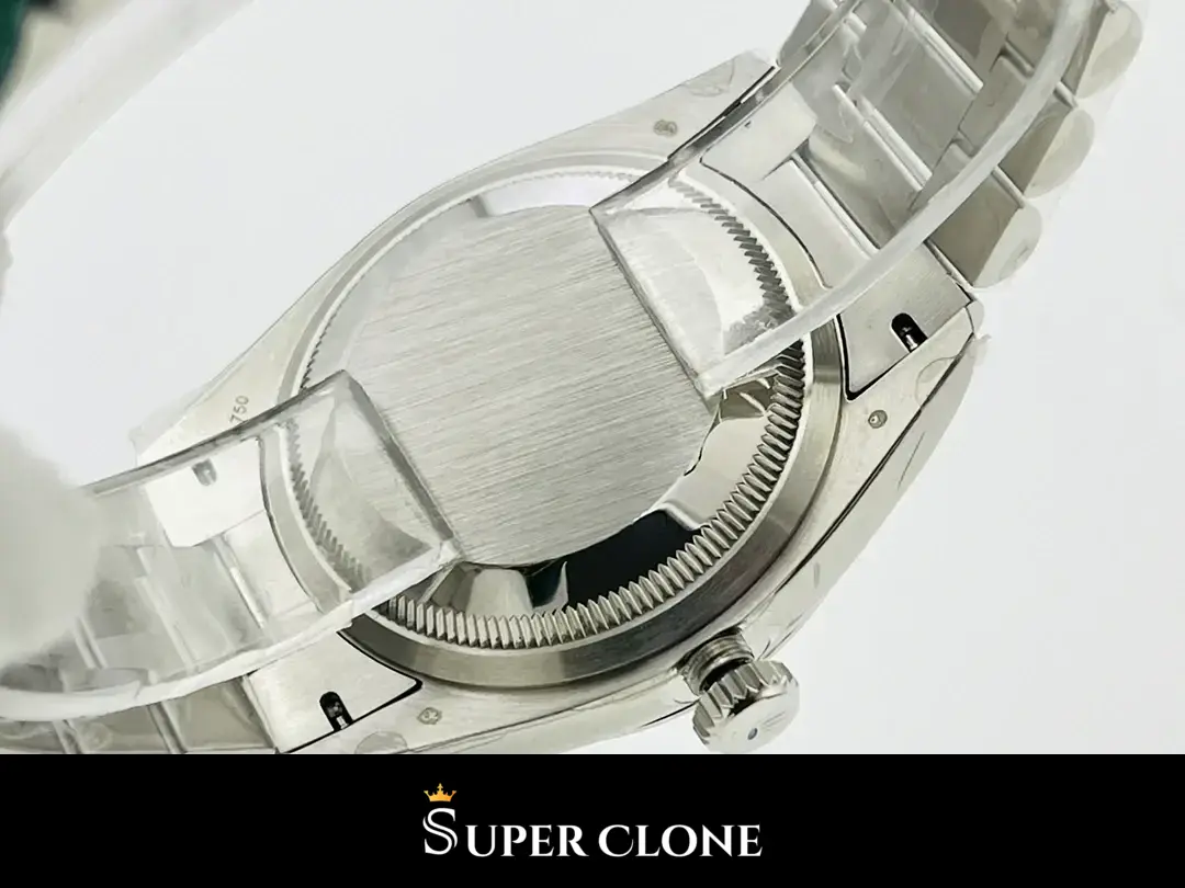Rolex Day-Date 228239AF, blue dial, 904l steel case