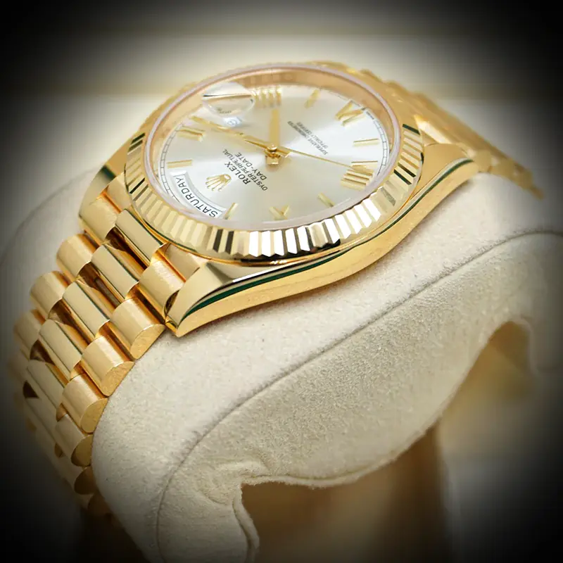 Day-Date 228238 Swiss replica 40mm — wrist shot