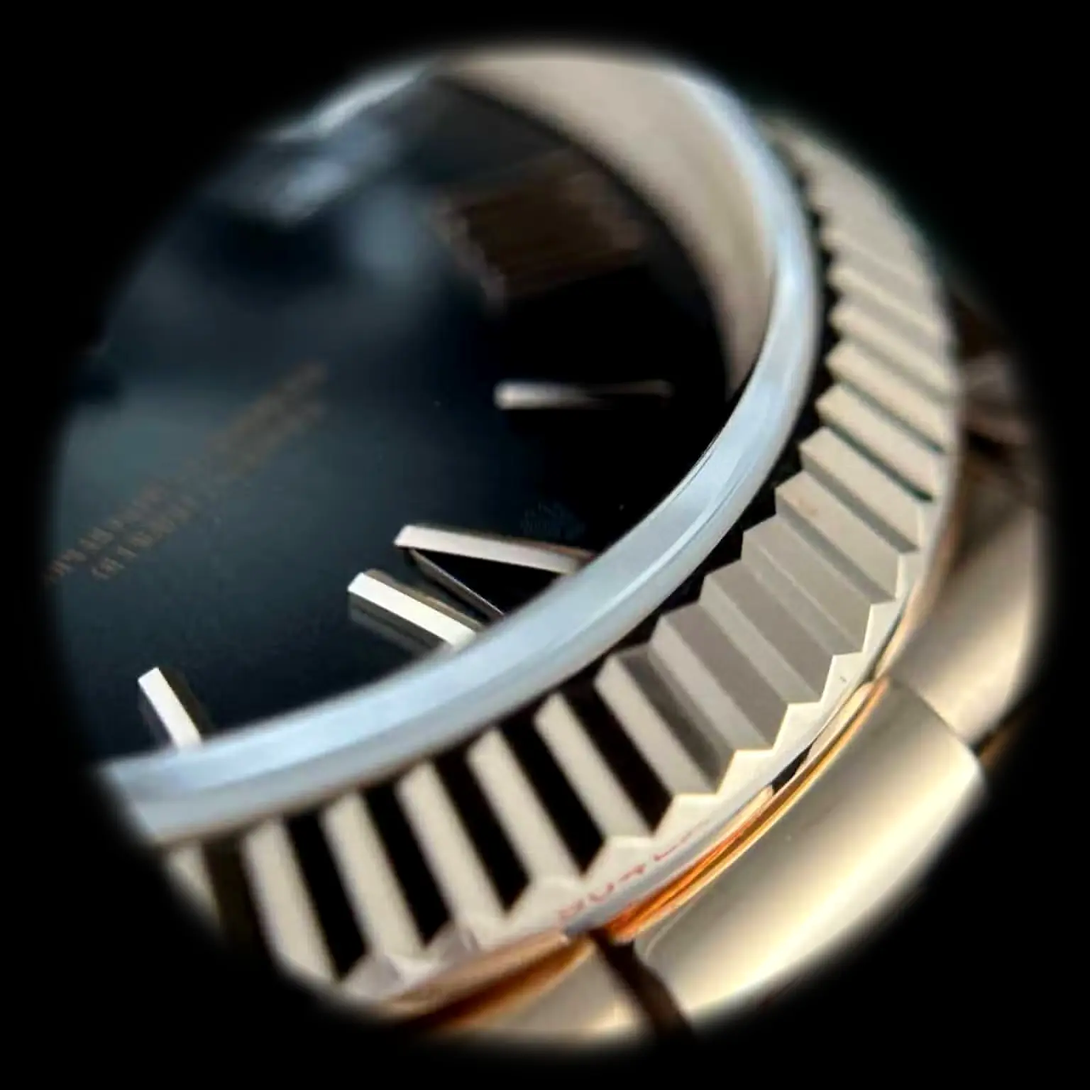 Day-Date 228235 superclone — dial close-up