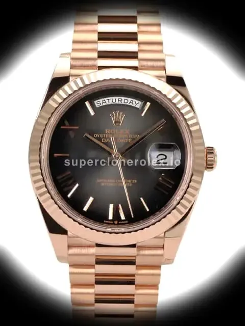 Rolex Day-Date 40mm Slate Ombre Dial 228235 replica watch