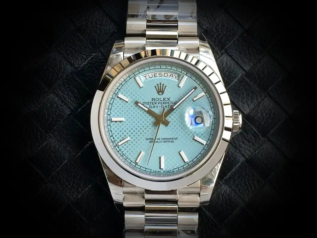 Rolex Day-Date 41985 superclone — side profile