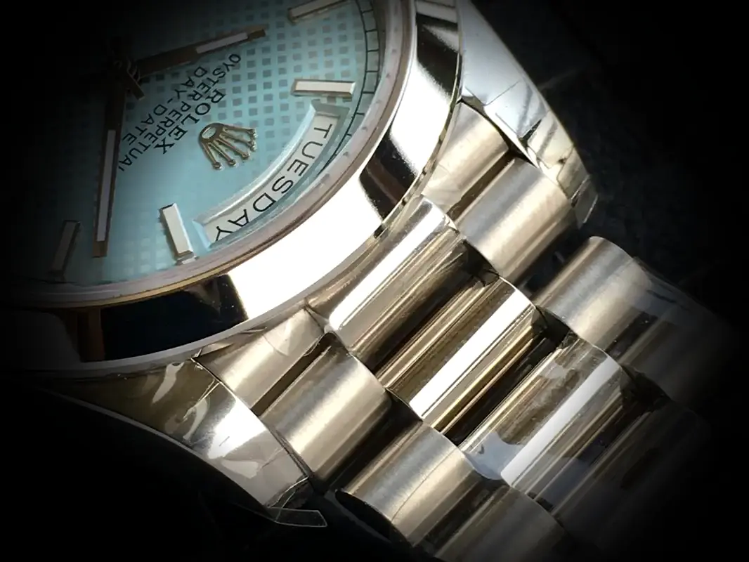 Rolex Day-Date 41985 1:1 super clone 36mm — wrist shot