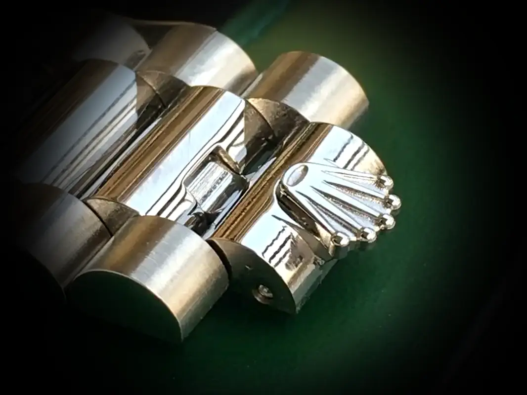 Day-Date 41985 1:1 super clone quadrant texture white dial — angled view