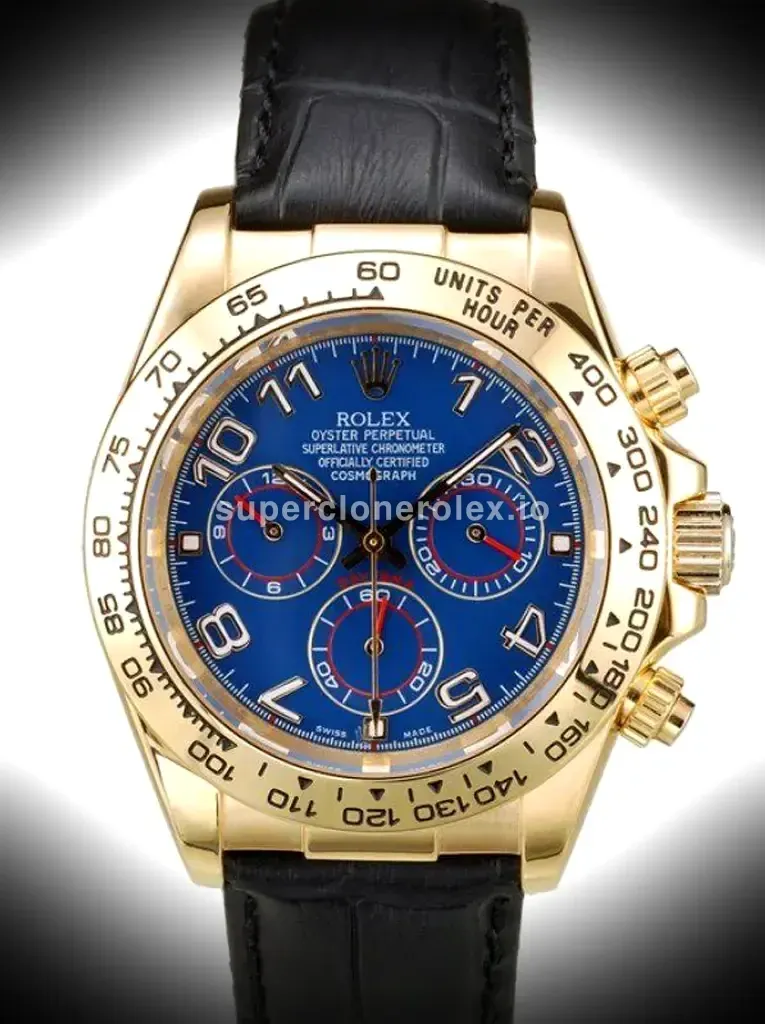 Rolex Daytona 39mm Blue Dial Rep016832 replica watch