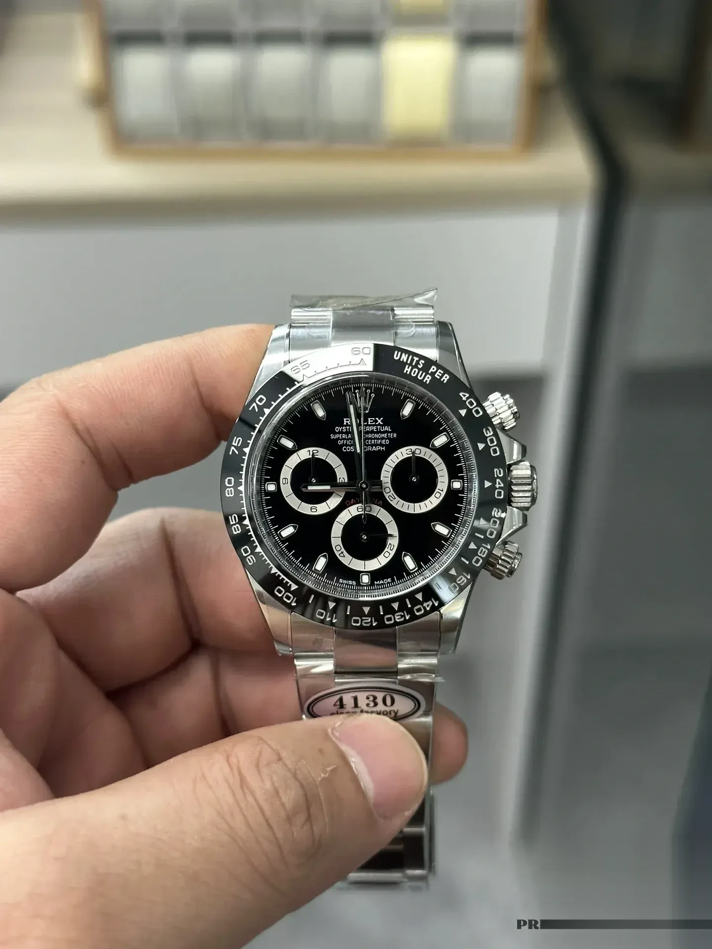 Daytona 116500LN super clone — side profile