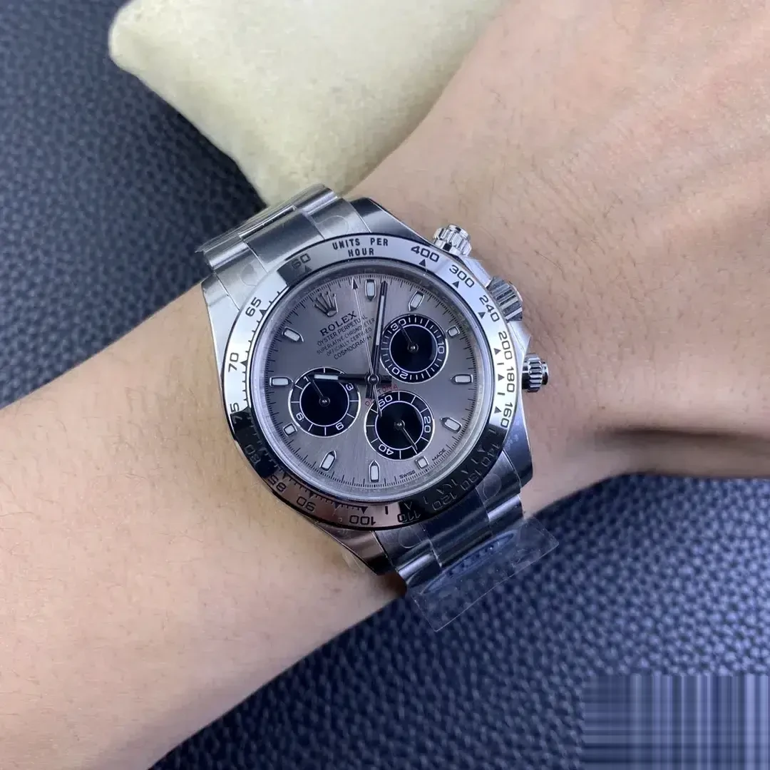 Daytona 116509 swiss clone 40mm — dial close-up