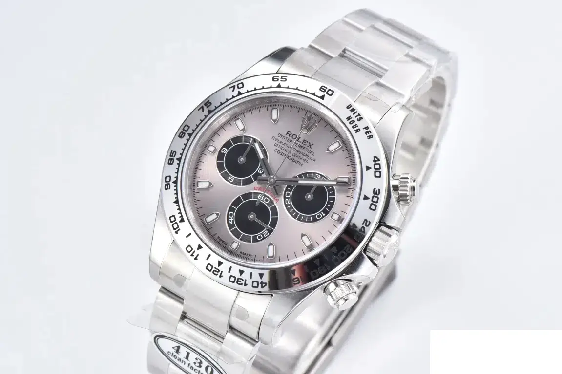 Daytona 116509 swiss super clone black dial — caseback detail