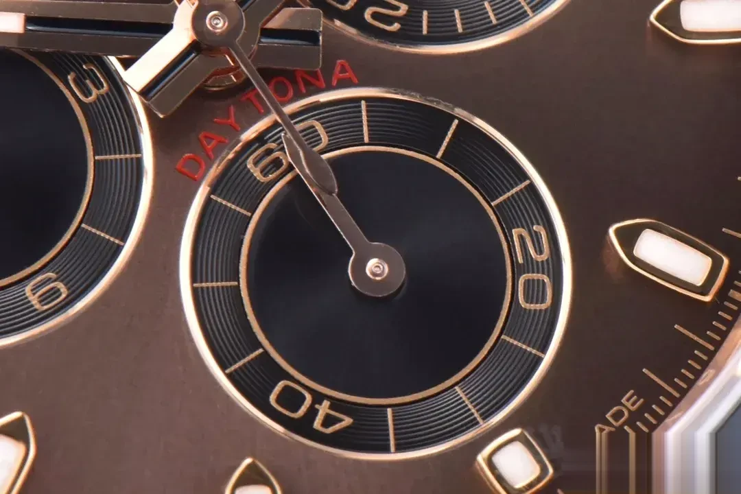 Rolex Daytona 116515LN eta clone — side profile