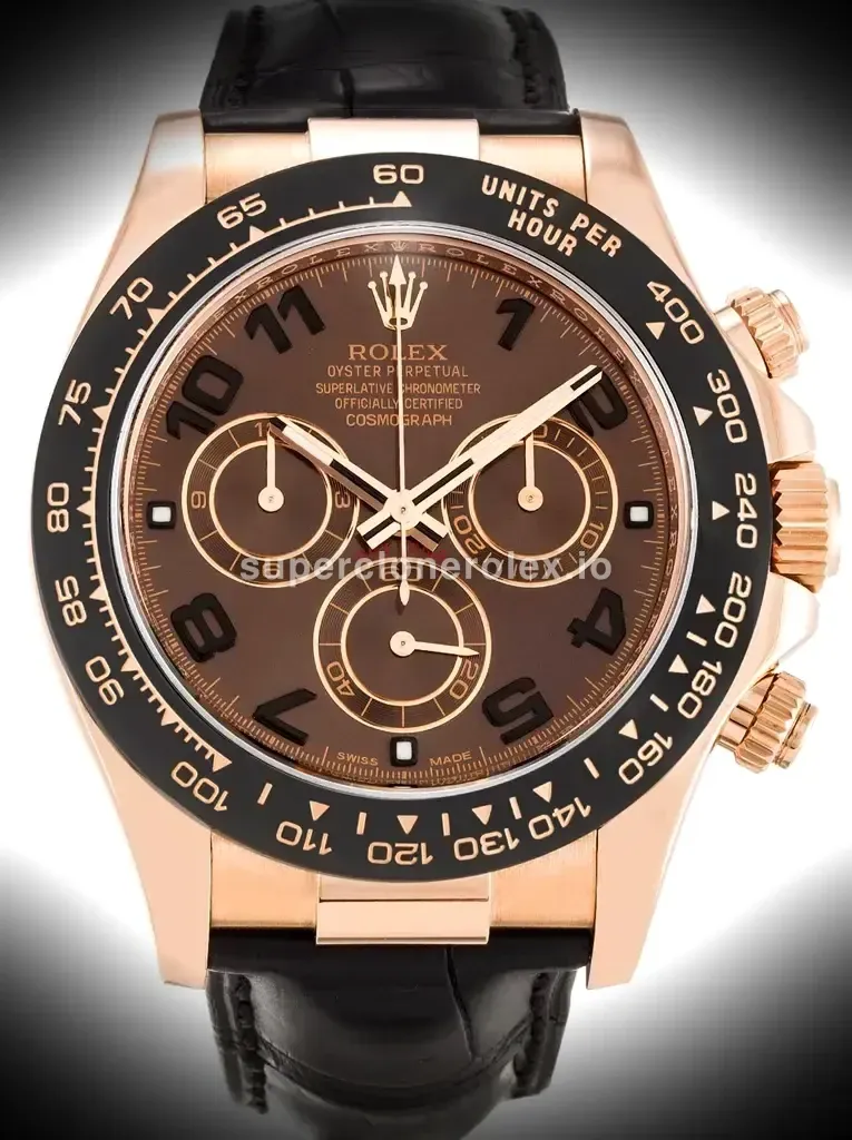 Rolex Daytona 40mm Chocolate Dial 116515ln replica watch