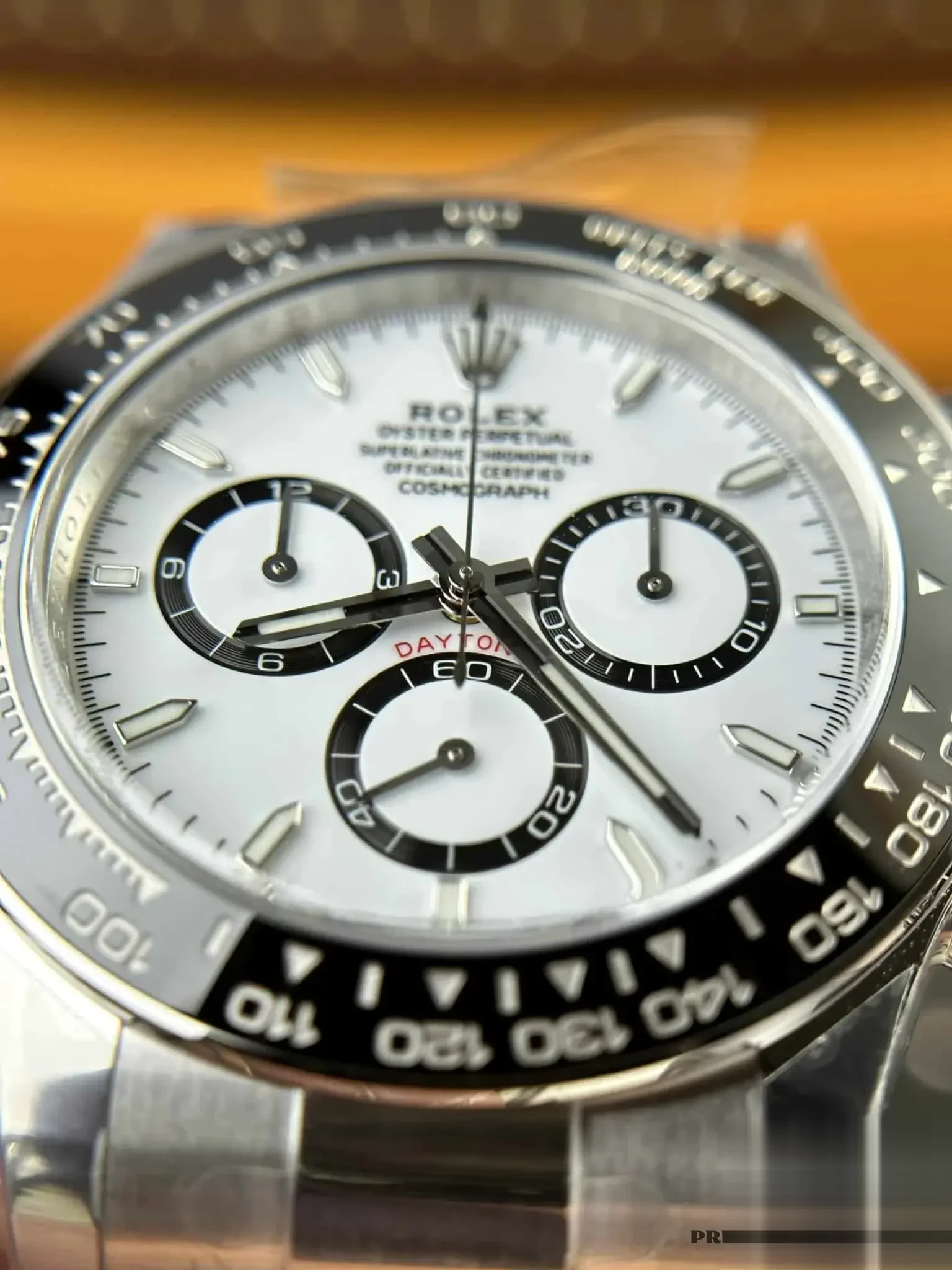 Rolex Daytona 126500LN swiss super clone 40mm — wrist shot