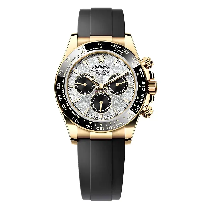 Rolex Daytona 126518LN swiss super clone meteorite dial — front view