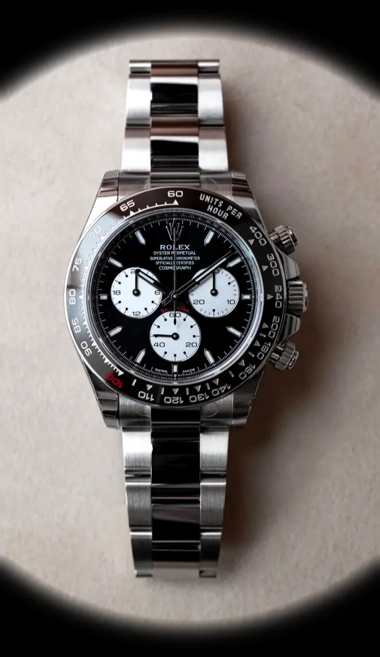 Rolex Daytona 126529LN Swiss replica 40mm — dial close-up