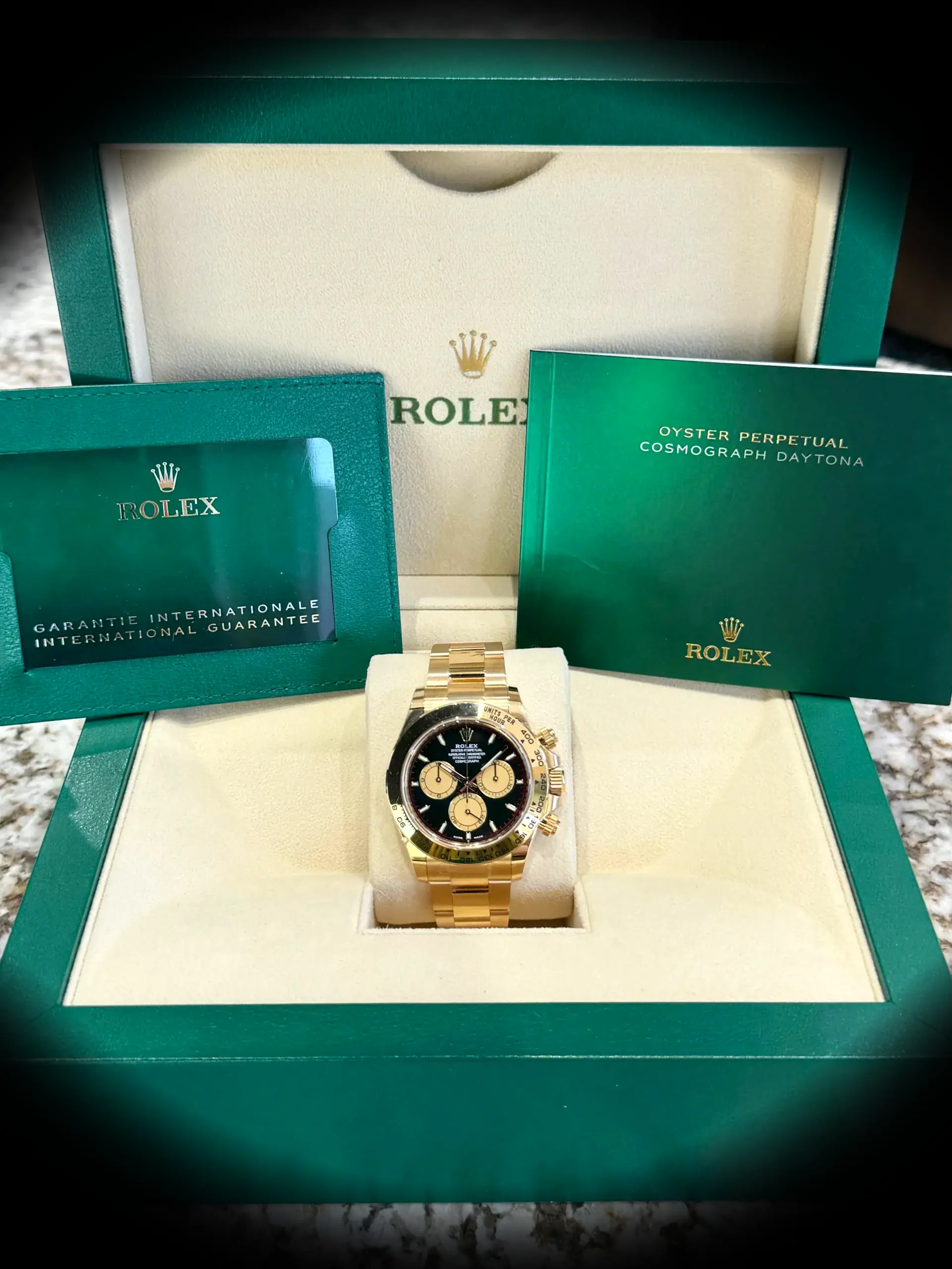 Daytona 126508 superclone 40mm — dial close-up