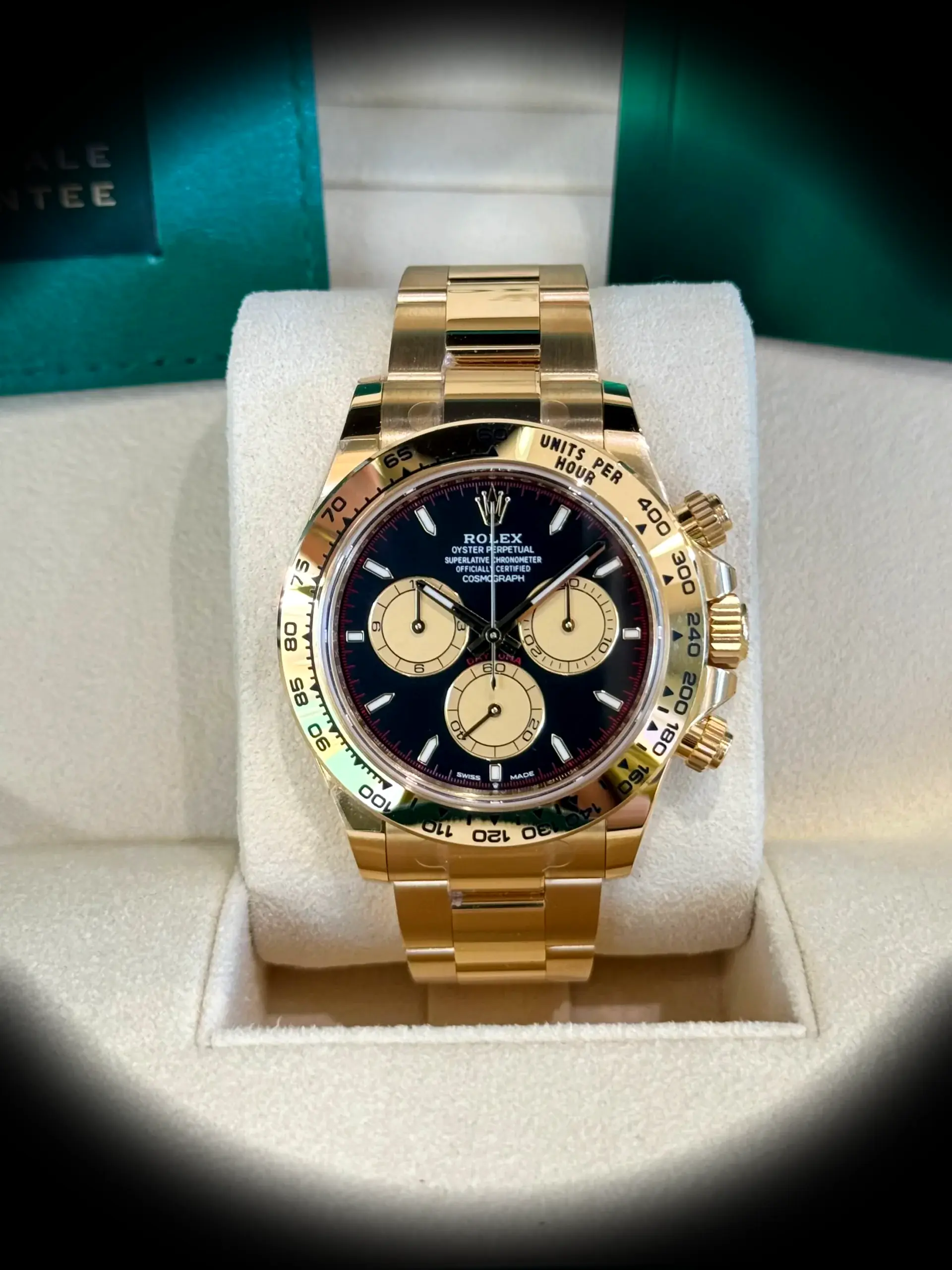 Rolex Daytona 126508 Swiss clone — side profile