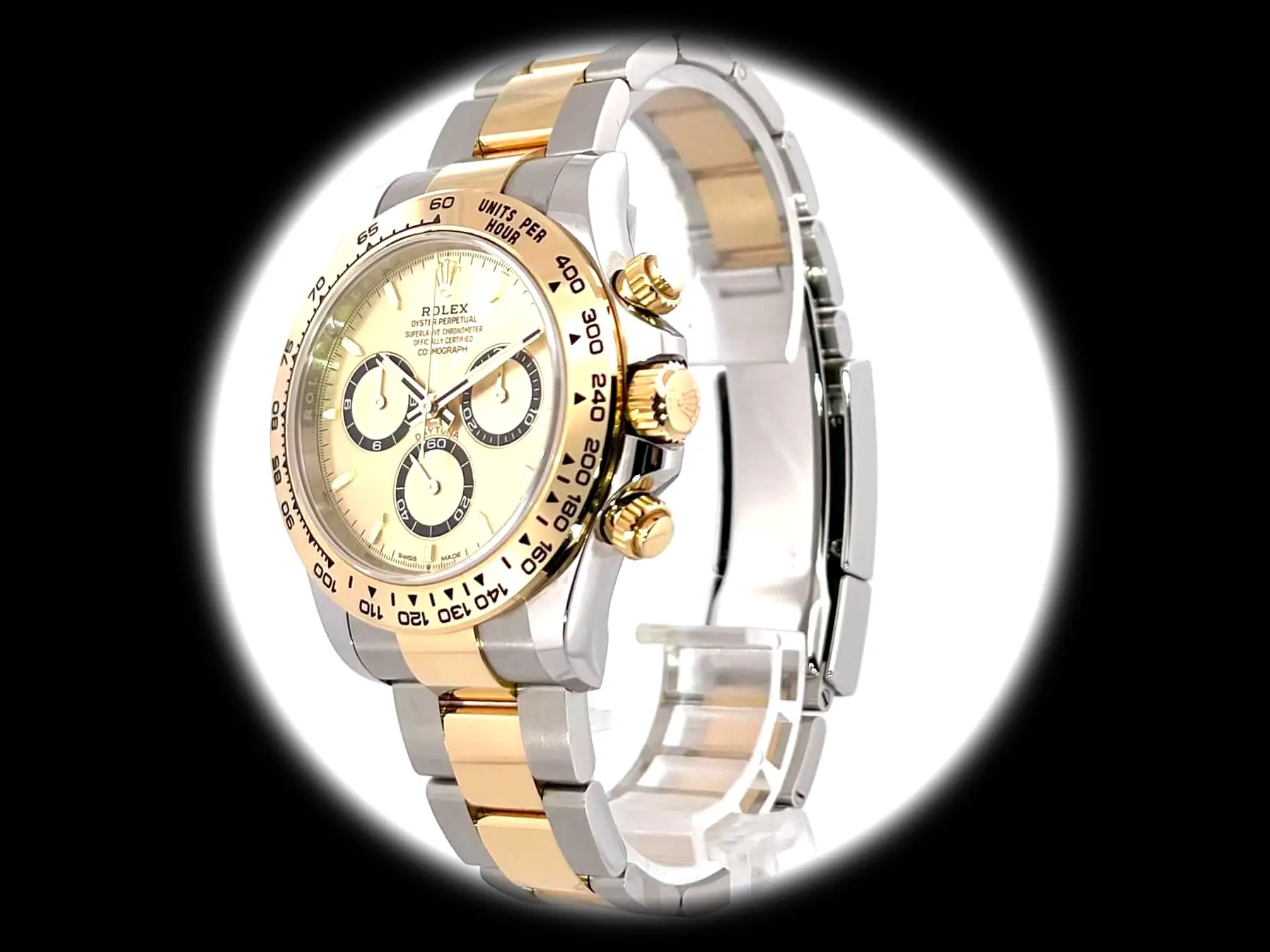 Daytona 126503 superclone — side profile