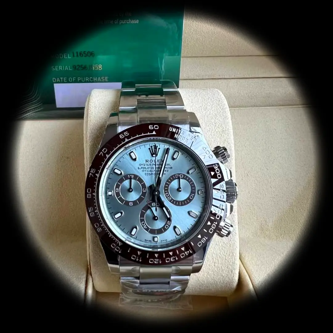 Rolex Daytona 116506 1:1 super clone 40mm — dial close-up