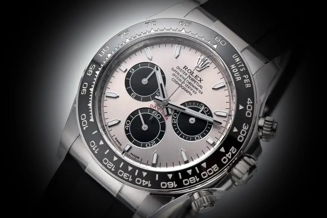 Rolex Daytona 126519LN Swiss replica steel dial — caseback detail