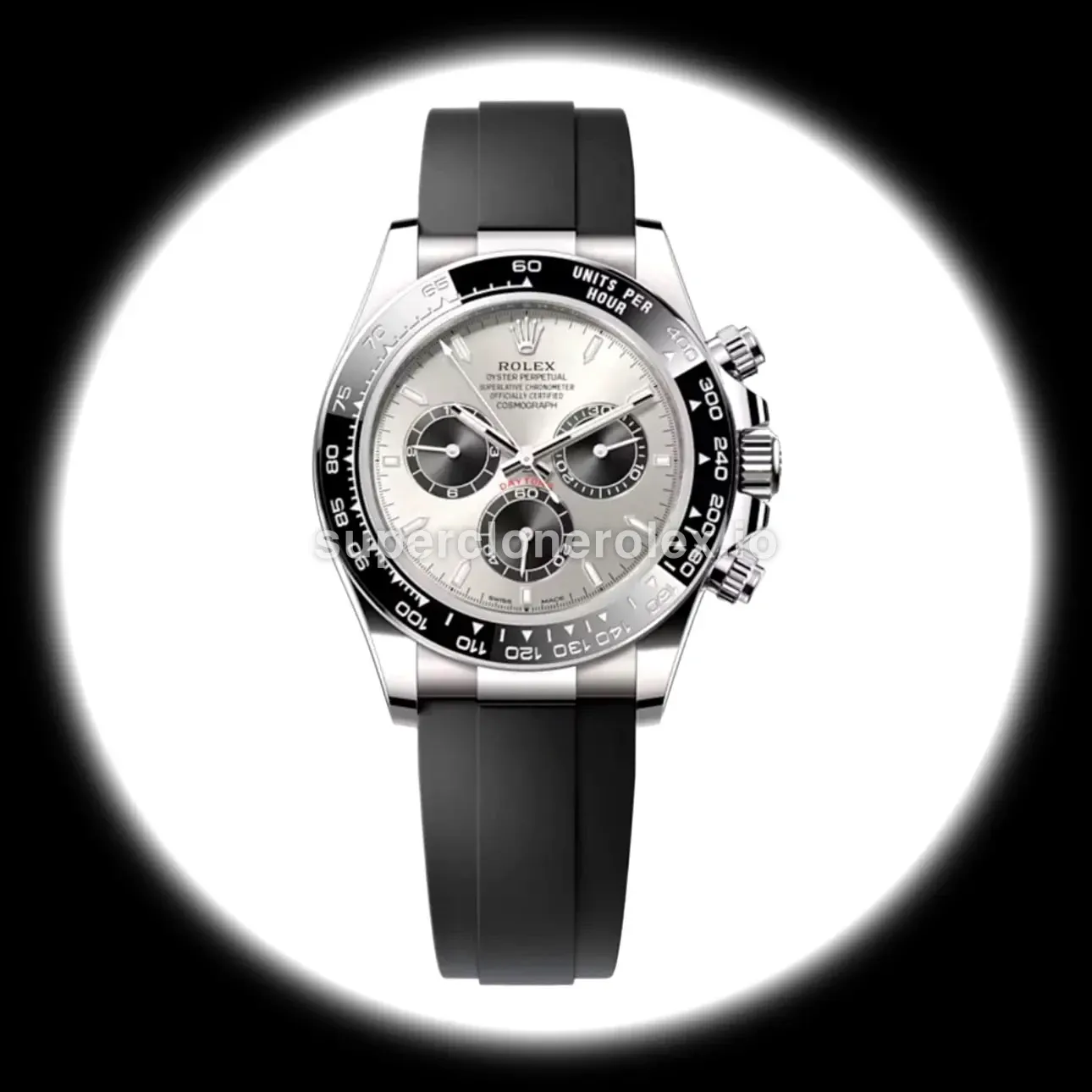 Rolex Daytona 40mm Sunburst Dial 126519LN Ghost replica watch