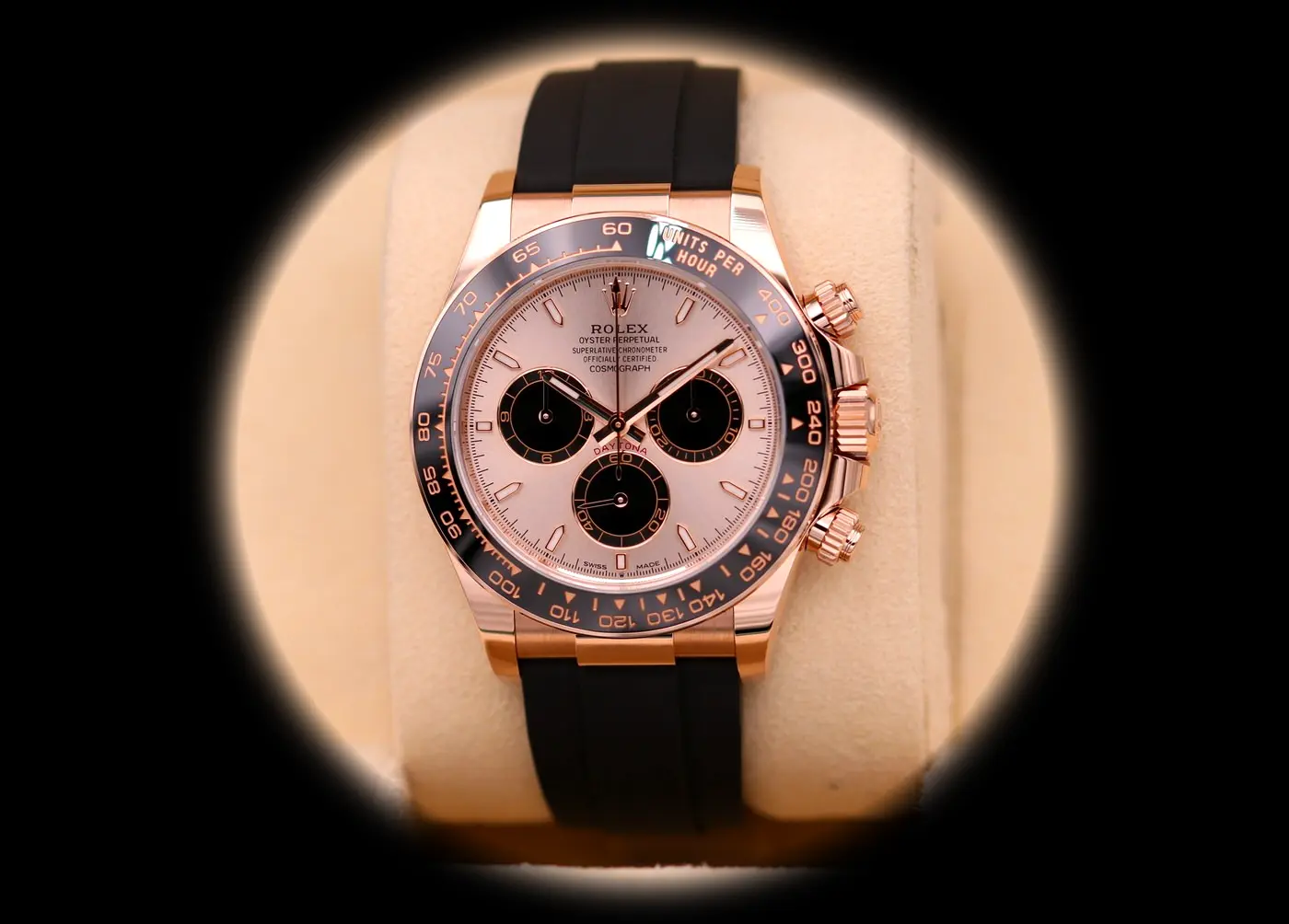 Daytona 126515LN 1:1 super clone 40mm — dial close-up