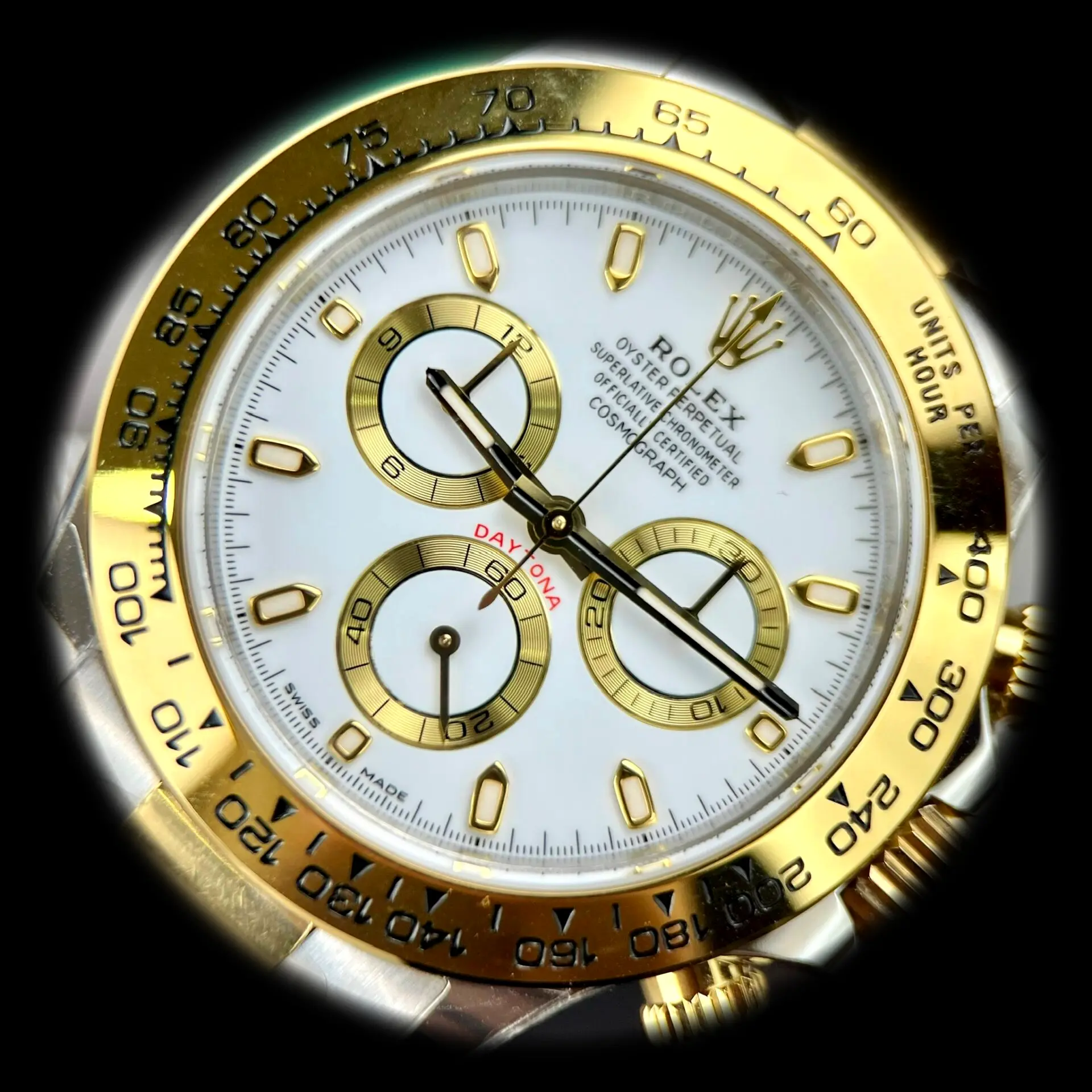Rolex Daytona 126503 1:1 super clone 40mm — dial close-up