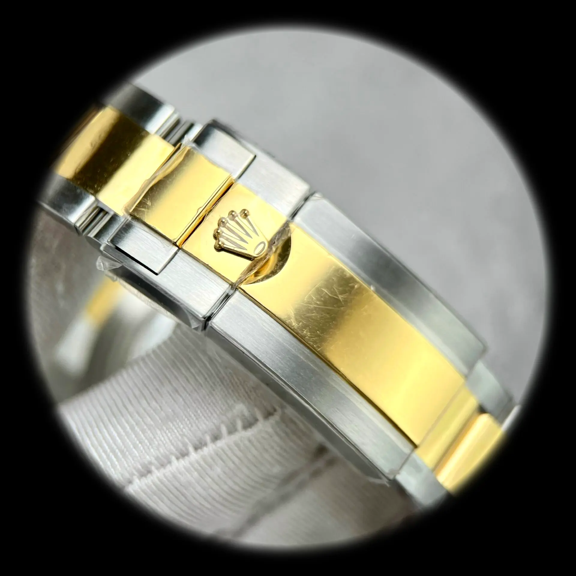 Daytona 126503 1:1 super clone white dial — bezel macro