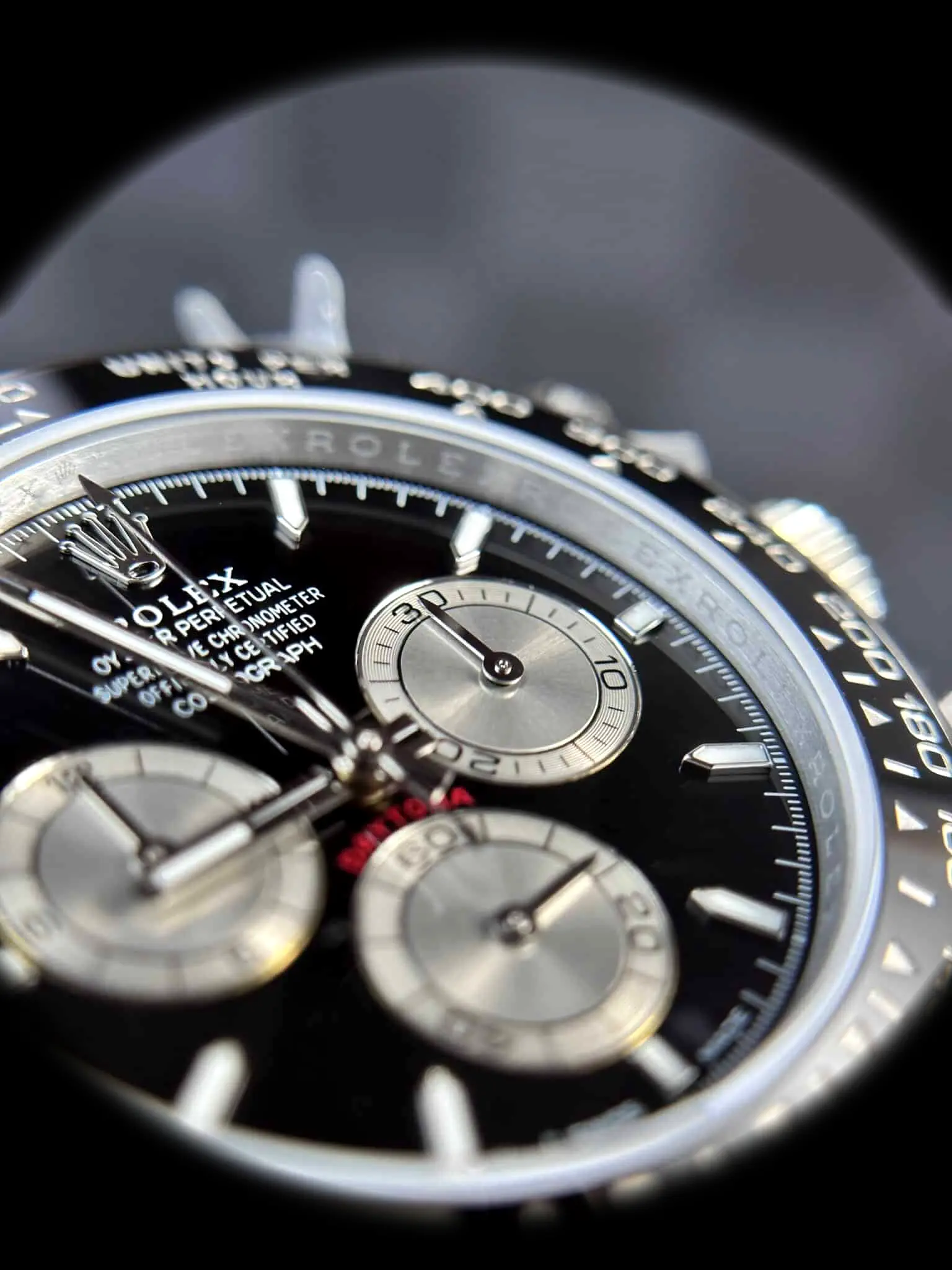 Rolex Daytona 126519LN superclone — bracelet detail