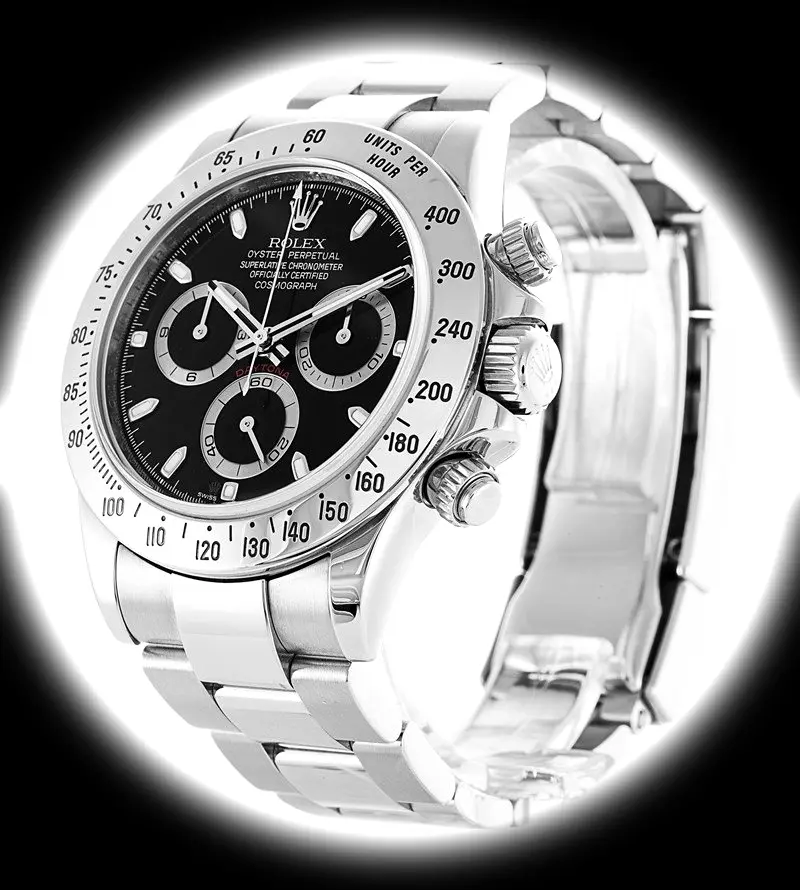 Rolex Daytona 116520 super clone 40mm — dial close-up
