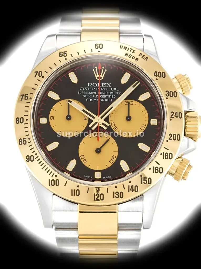 Rolex Cosmograph Daytona 116523 Black Dial 40mm replica watch