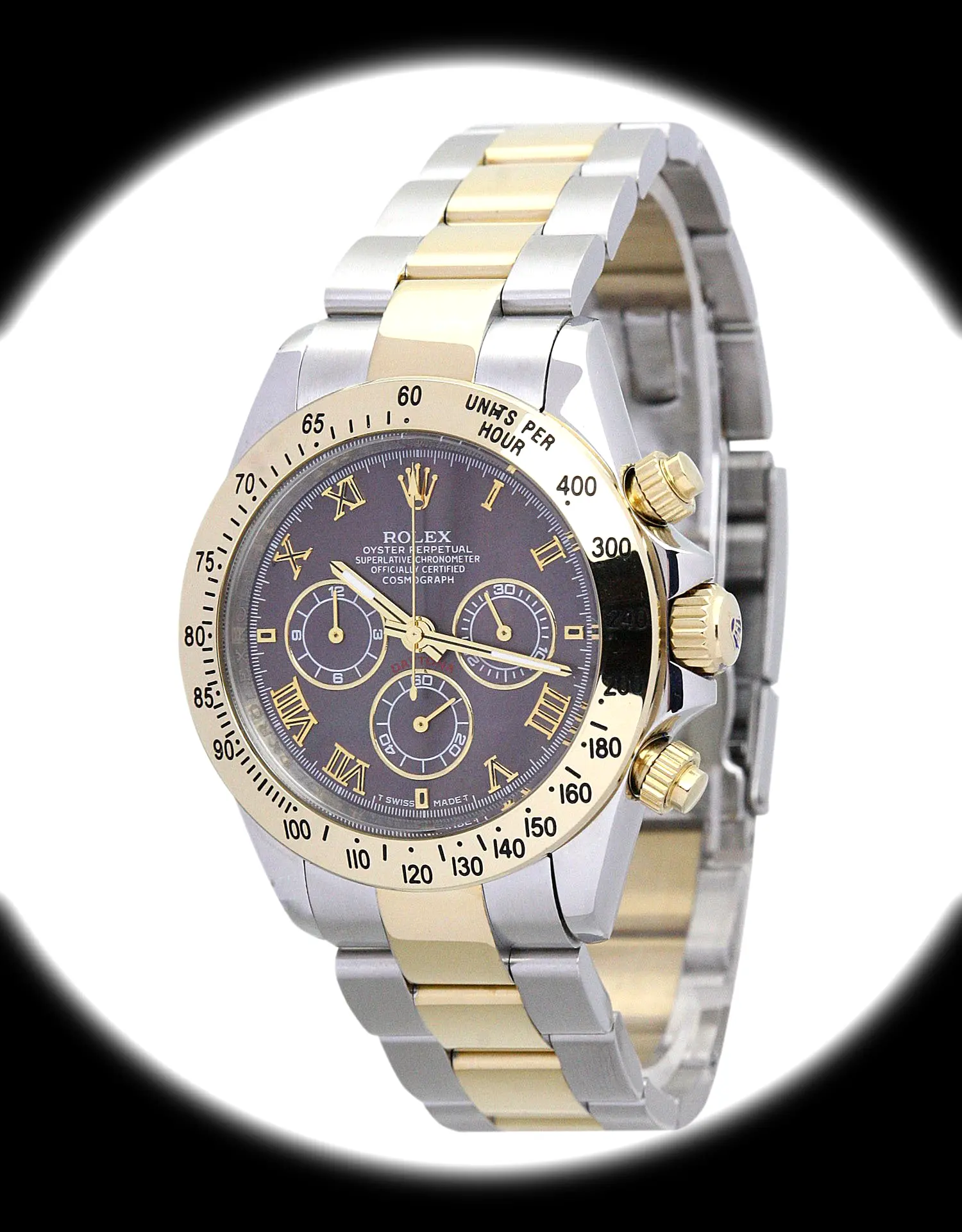 Daytona 116523 1:1 super clone 40mm — dial close-up
