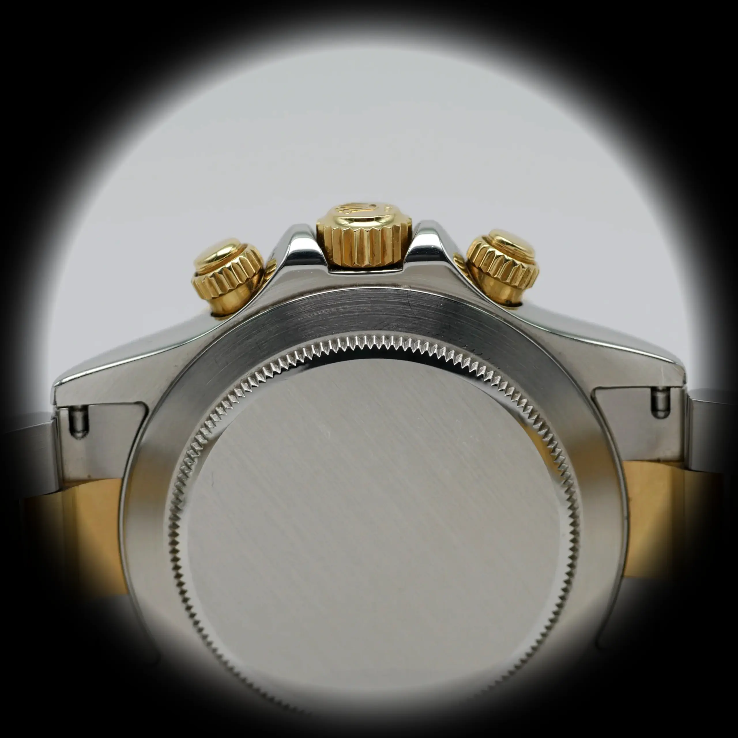 Daytona 116523 1:1 super clone white dial — caseback detail