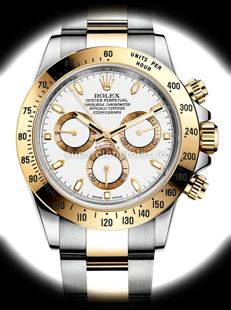 Rolex Cosmograph Daytona 116523 White Dial 40mm replica watch