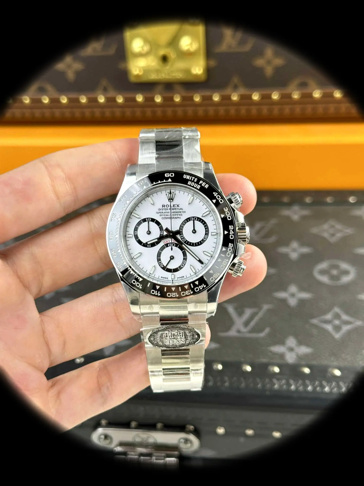 Daytona 126500LN superclone 40mm — caseback detail