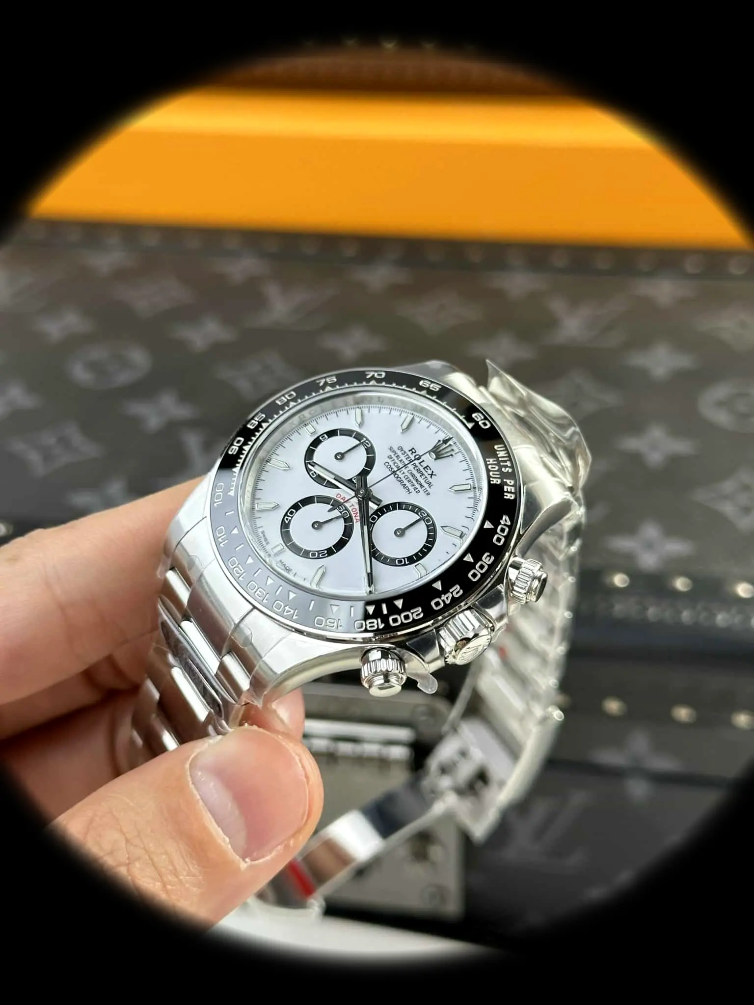Rolex Daytona 126500LN super clone — side profile