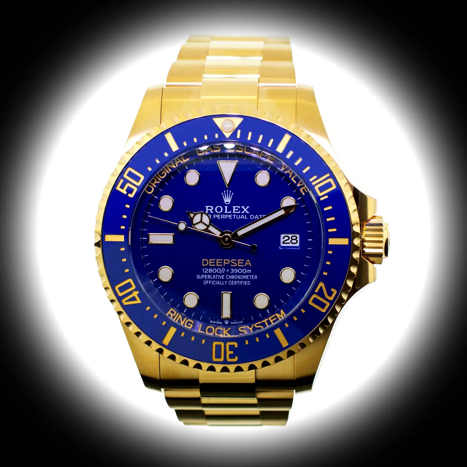 Rolex Deepsea 136668LB Swiss clone — side profile