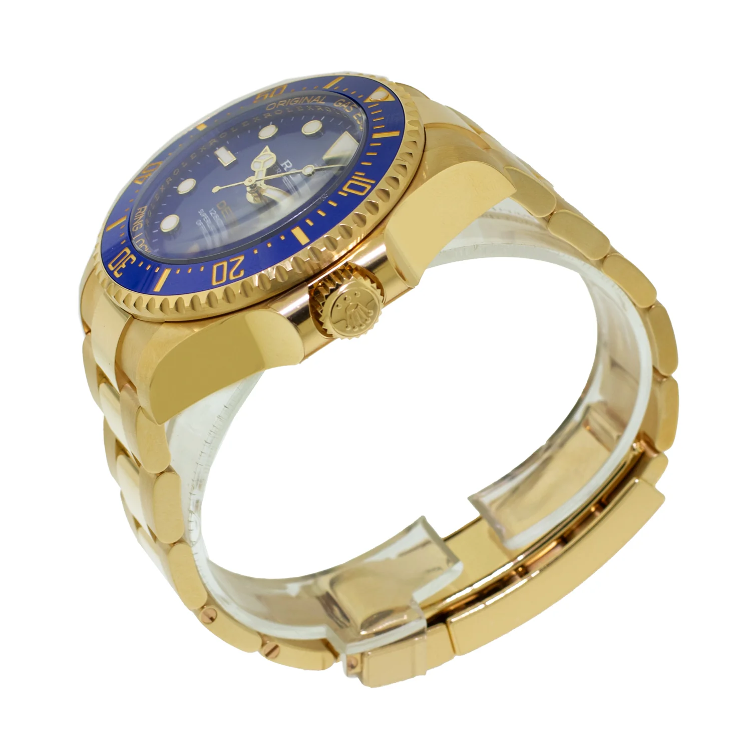 Deepsea 136668LB, ceramic (cerachrom) bezel, oyster bracelet