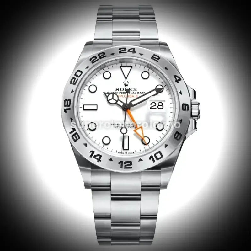 Rolex Explorer Ii 42mm White Dial 216570 Wso replica watch