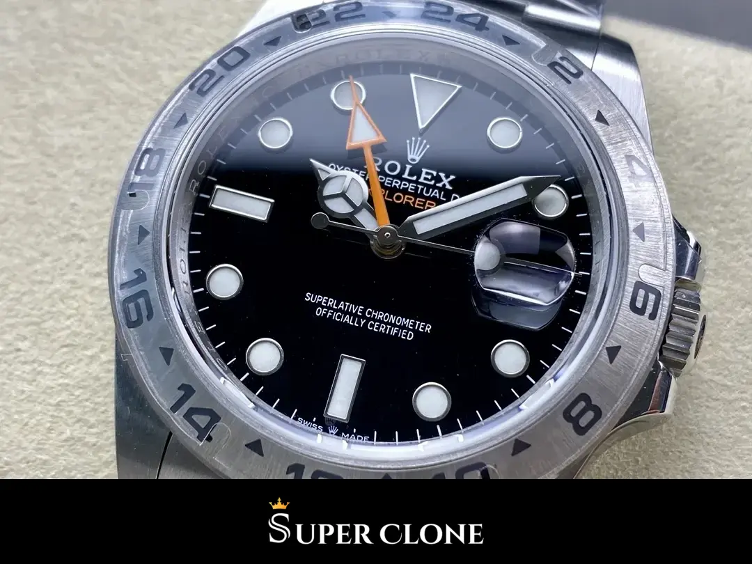 Explorer 226570, sapphire crystal, black dial