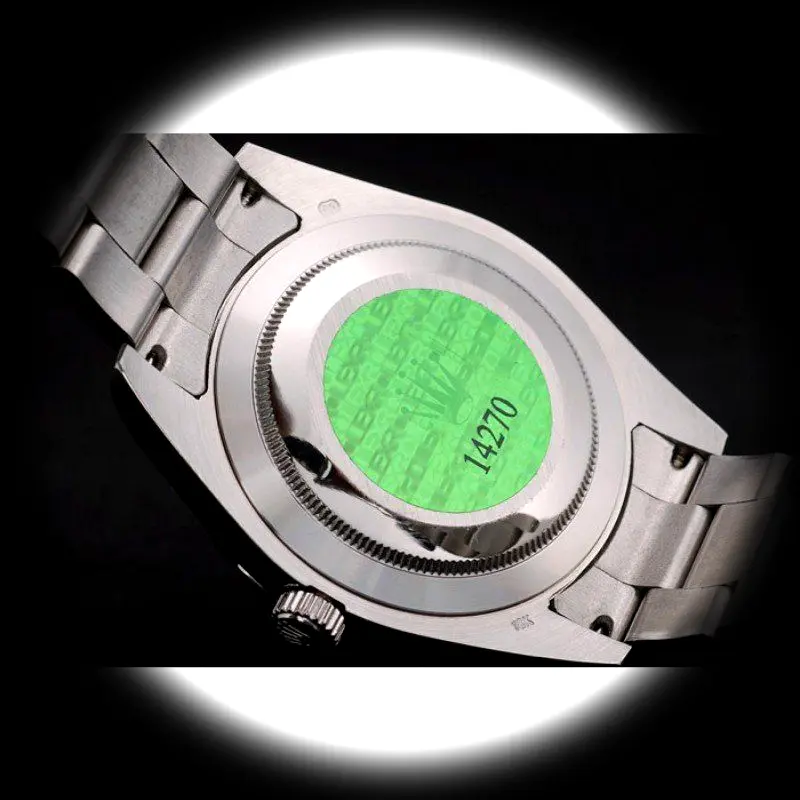 Rolex Explorer 42002 superclone — lume shot