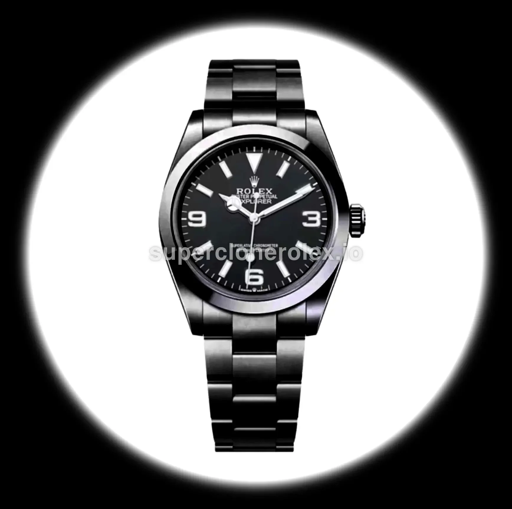 Rolex Day-Date 40mm Black Dial 128238 replica watch