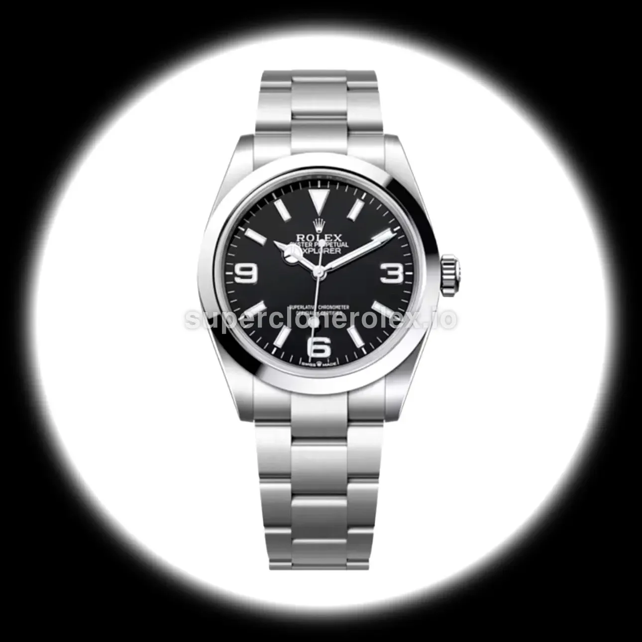 Rolex Explorer 40mm Black Dial 224270 replica watch