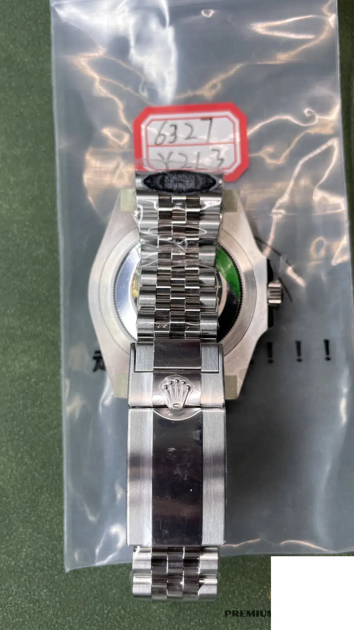 GMT-Master 126710BLNR swiss super clone green dial — side profile